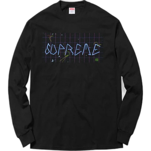 Supreme Blade Grid LS Tee Black