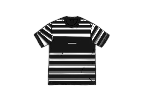 Supreme Blocked Stripe S/S Top Black