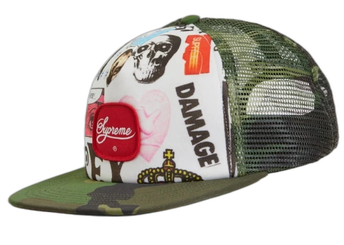 Supreme Blood Lust Mesh Back 5-Panel Woodland Camo