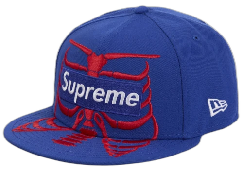 Supreme Bones Box Logo New Era 59Fifty Cap Royal