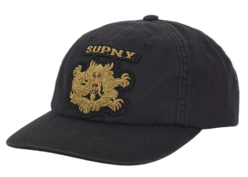 Supreme Bullion Dragon 6-Panel Black