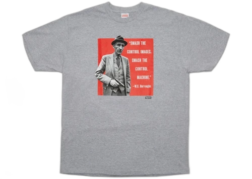 Supreme Burroughs Tee Heather Grey