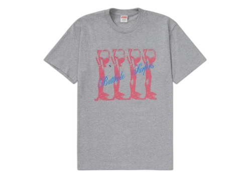 Supreme Butthole Surfers Tee Heather Grey