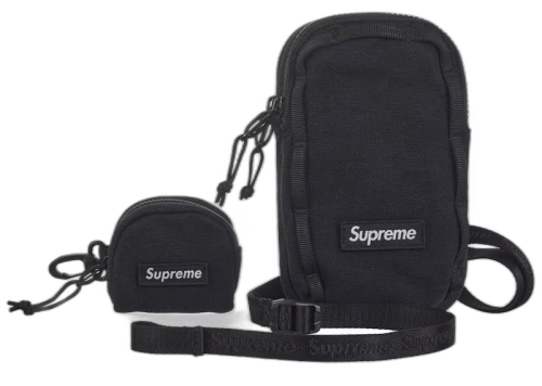Supreme Camera Bag + Mini Pouch Black