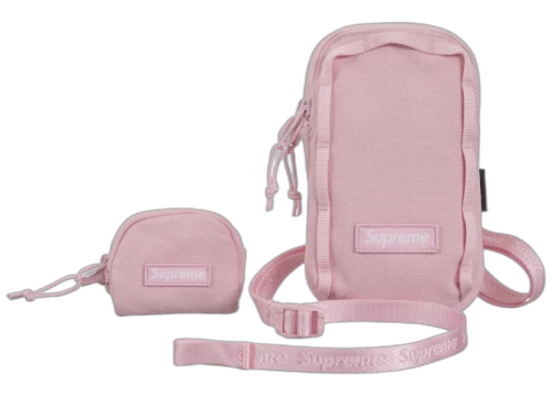 Supreme Camera Bag + Mini Pouch Light Pink