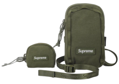 Supreme Camera Bag + Mini Pouch Olive