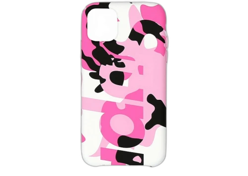 Supreme Camo iPhone Case Pink Camo