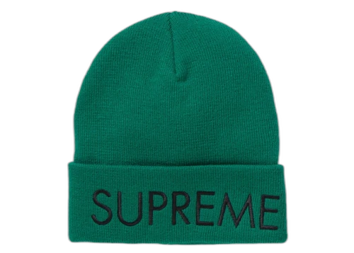 Supreme Capital Beanie Dark Aqua