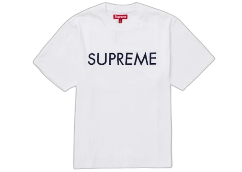 Supreme Capital S/S Top White