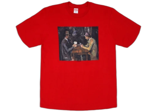 Supreme Cards Tee Red