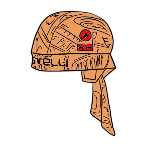 Supreme Castelli Cycling Skull Cap Multicolor