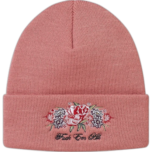 Supreme Centerpiece Beanie Dusty Pink