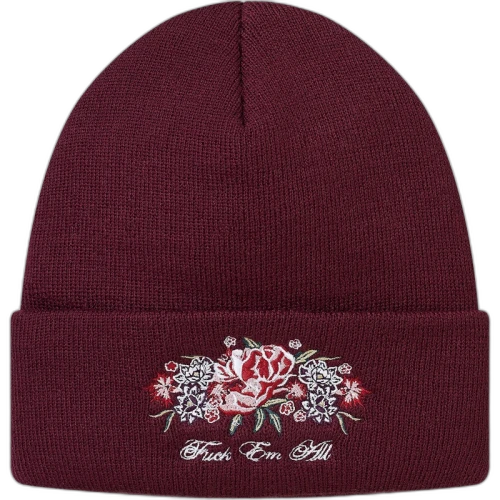 Supreme Centerpiece Beanie Plum