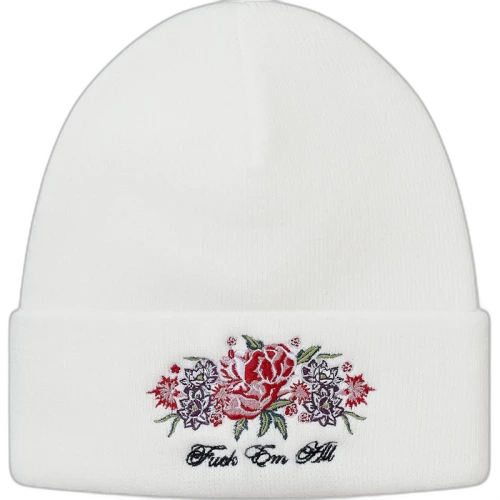 Supreme Centerpiece Beanie White