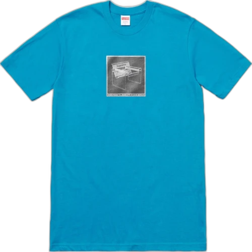 Supreme Chair Tee Cyan