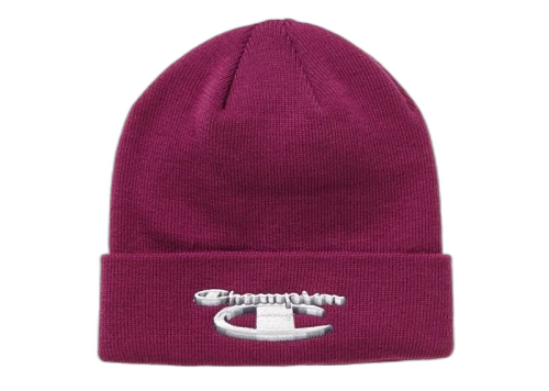 Supreme Champion 3D Metallic Beanie Bright Purple