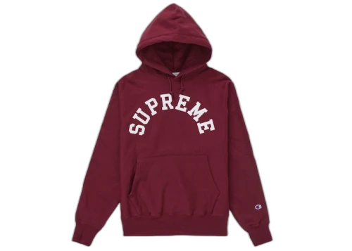 Supreme Champion Hooded Sweatshirt (SS25) Red