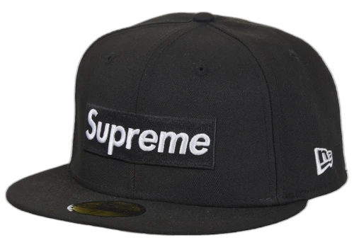 Supreme Championship Box Logo New Era 59Fifty Hat Black