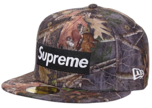 Supreme Championship Box Logo New Era 59Fifty Hat TrueTimber Kanati Camo