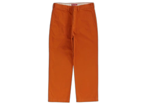 Supreme Chino Pant (FW22) Burnt Orange