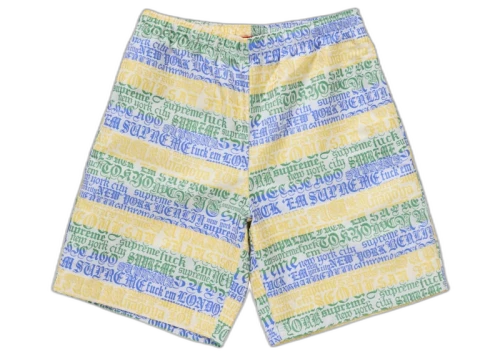 Supreme Cities Jacquard Short White