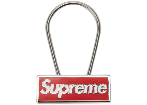 Supreme Clip Keychain Red