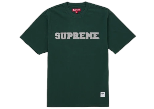 Supreme Collegiate Appliqué S/S Top Green