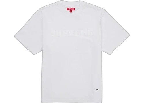 Supreme Collegiate Appliqué S/S Top White