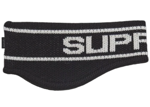 Supreme Contrast Logo Headband Black