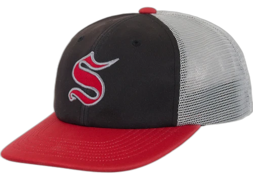 Supreme Contrast S Mesh Back 6-Panel Grey