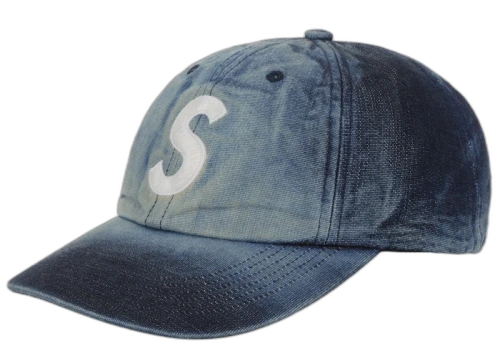 Supreme Cordura Denim S Logo 6-Panel Denim
