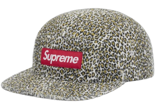 Supreme Corduroy Camp Cap (FW25) Leopard