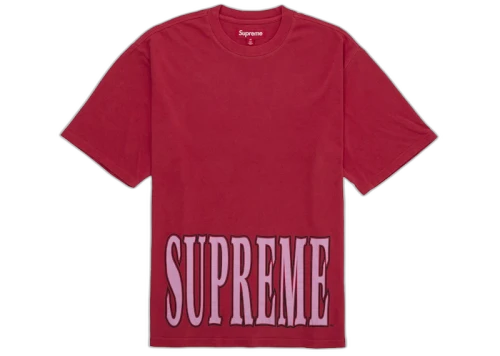 Supreme Cracked Stretch S/S Top Red