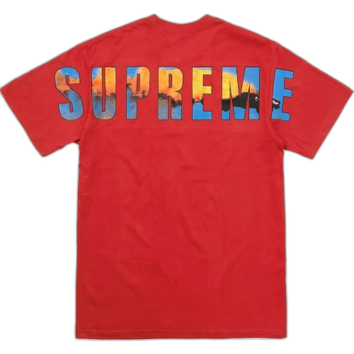 Supreme Crash Tee Red