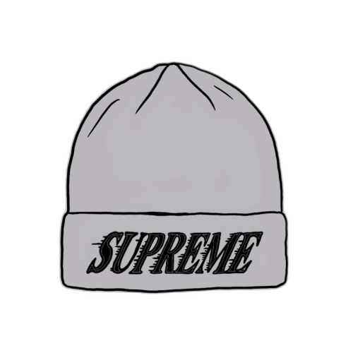 Supreme Crossover Beanie Heather Grey
