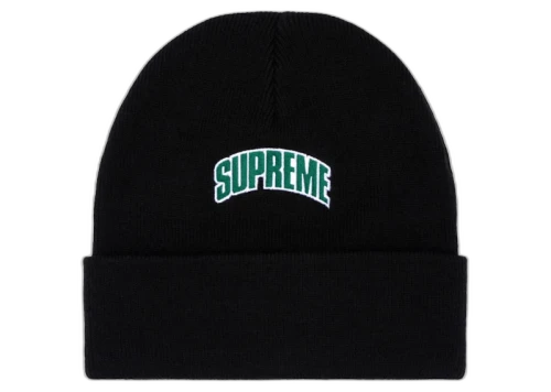 Supreme Crown Logo Beanie Black