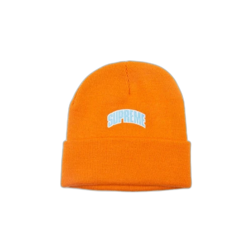 Supreme Crown Logo Beanie Orange