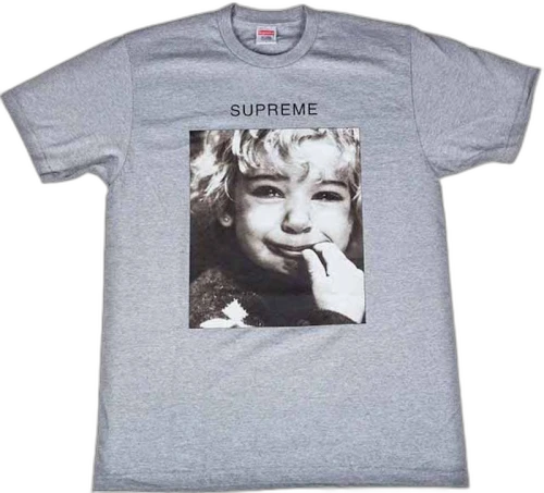 Supreme Crybaby Tee Heather Grey