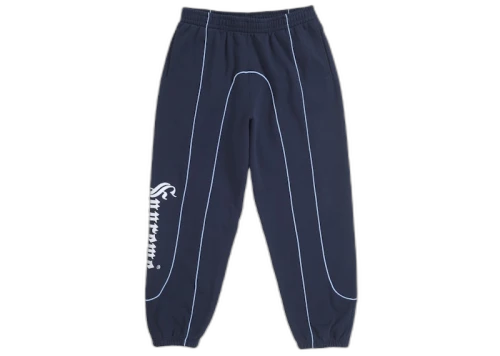 Supreme Curve Piping Sweatpant Navy