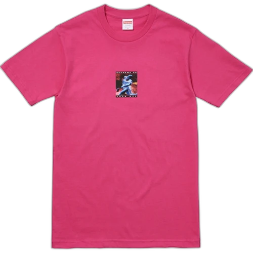 Supreme Cyber Tee Dark Pink