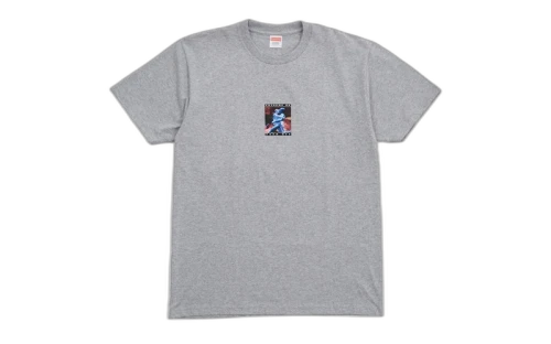 Supreme Cyber Tee Heather Grey