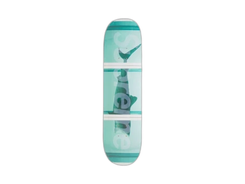 Supreme Damien Hirst Shark Skateboard Deck Multicolor
