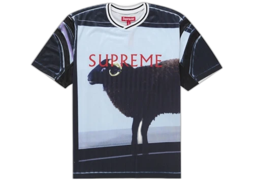 Supreme Damien Hirst Soccer Jersey Black