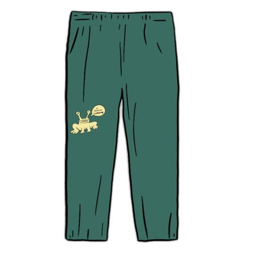 Supreme Daniel Johnston Embroidered Work Pant Work Green