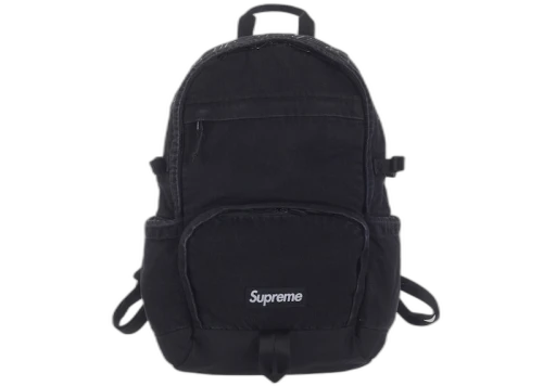 Supreme Denim Backpack Black
