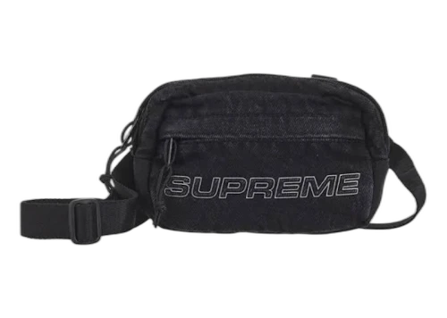 Supreme Denim Mini Shoulder Bag Black