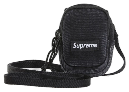Supreme Denim Mini Utility Bag Black