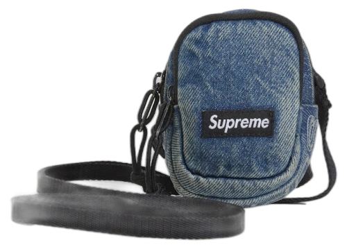 Supreme Denim Mini Utility Bag Washed Indigo