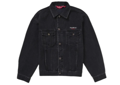 Supreme Denim Trucker Jacket (SS25) Black