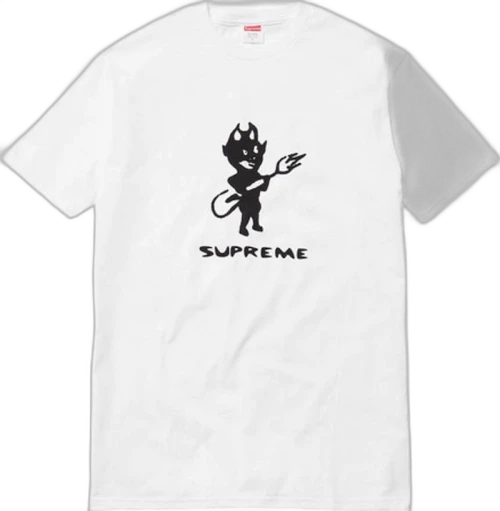 Supreme Devil Tee White
